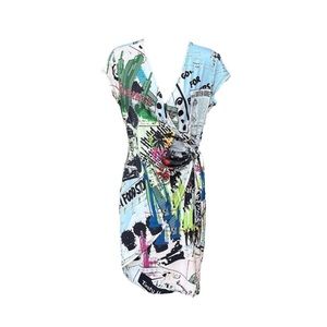 ETOILE DU MONDE faux wrap dress in size 1, never worn